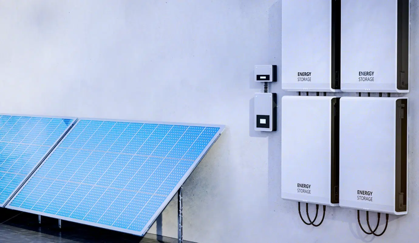 Residential battery energy storage system with inverter and backup equipment